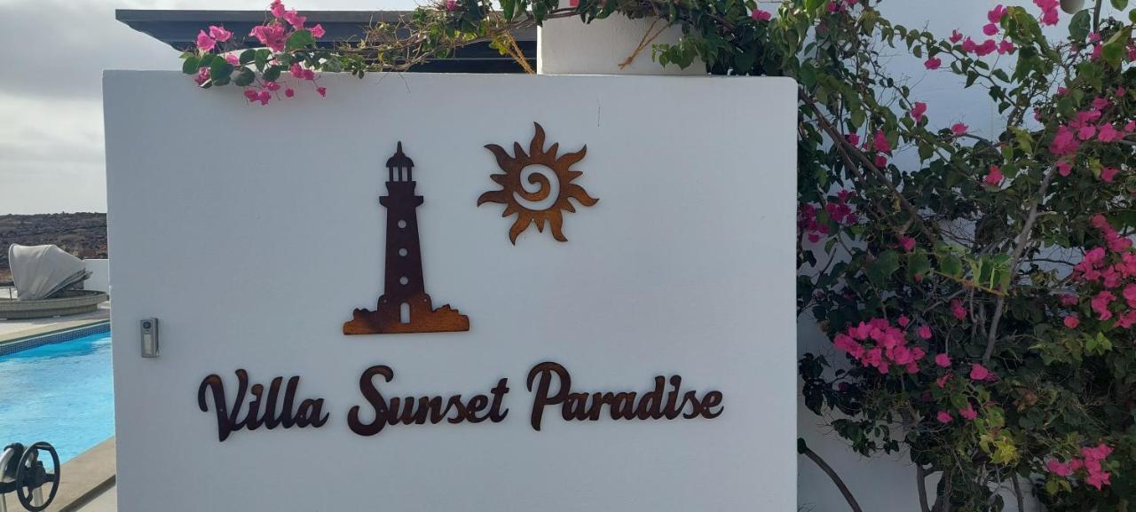 Villa Sunset Paradise With Panoramic Sea View, First Line, Sunsets Playa Blanca  Ngoại thất bức ảnh