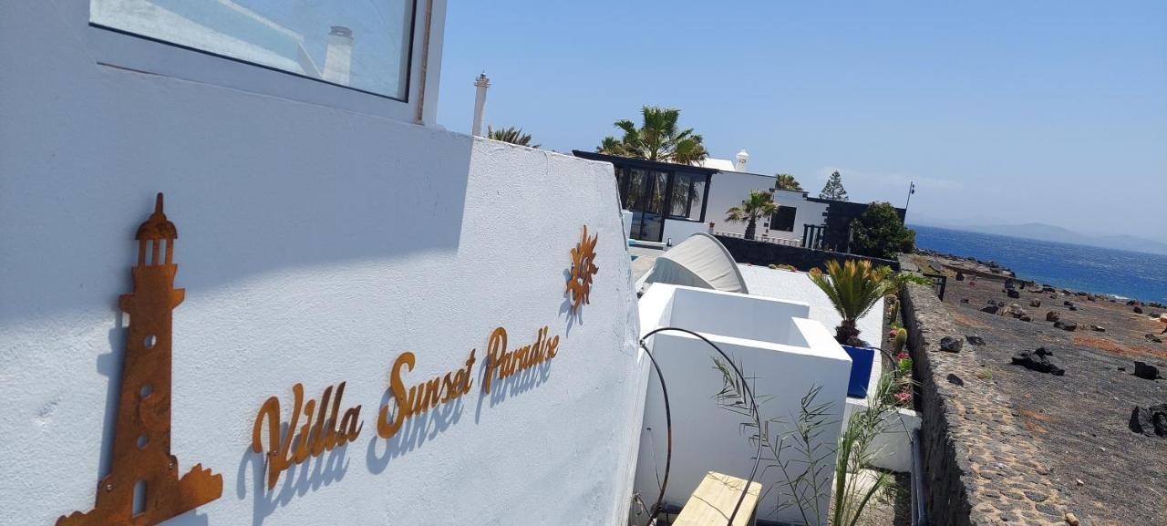 Villa Sunset Paradise With Panoramic Sea View, First Line, Sunsets Playa Blanca  Ngoại thất bức ảnh